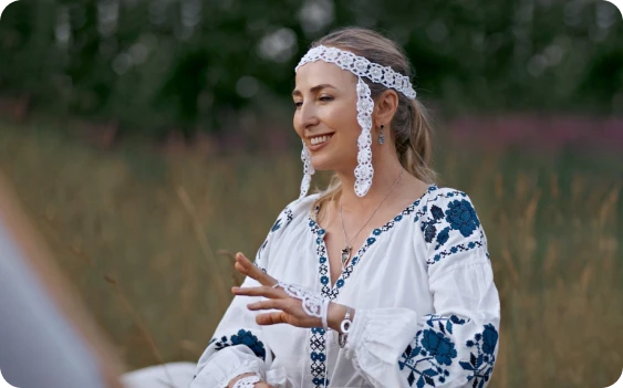 Алина Недельская рассказывает о растениях на природе